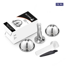Charger l'image dans la galerie, Capsule café Nespresso Vertuo réutilisable en inox - 70 ml - 230 ml - Moonizip