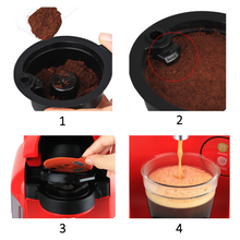 Charger l'image dans la galerie, Tutoriel comment utiliser capsule tassimo rechargeable