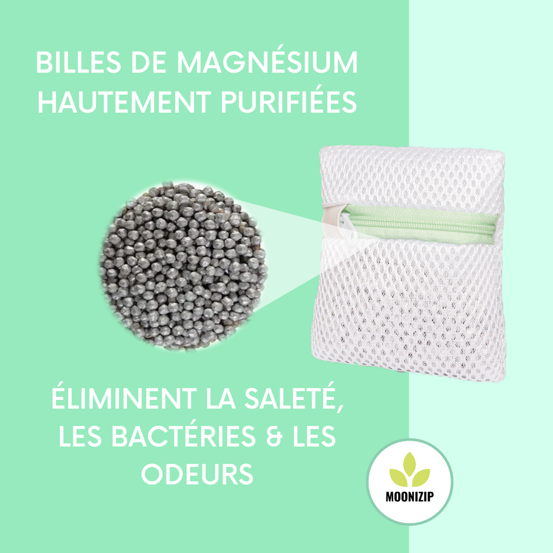 Sachet de billes de magnésium - Lessive écologique, économique, hypoal ...