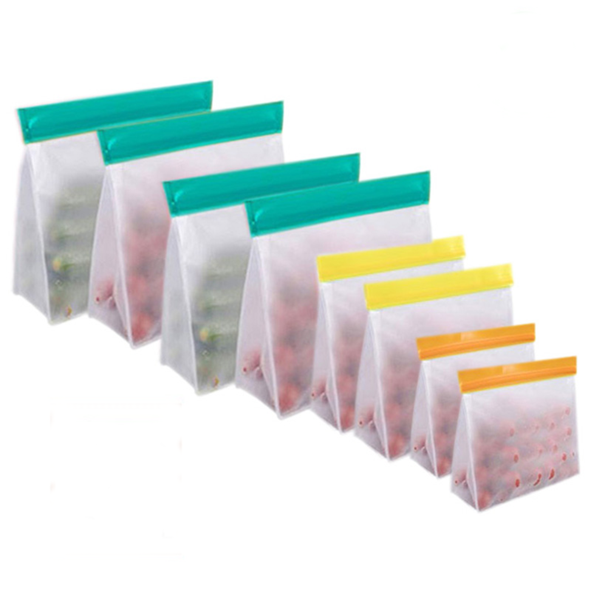 Sachet sales zip reutilisable